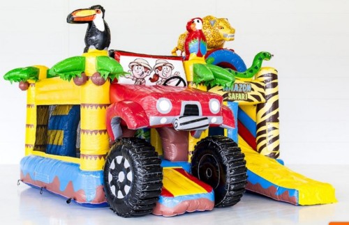 Springkussen Multiplay Safari Jeep